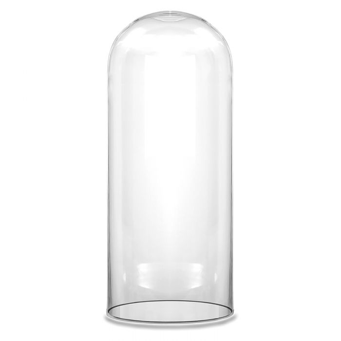 7 oz 10 oz 12 oz empty clear glass bell cloche dome candle jar with lid  factory and manufacturers