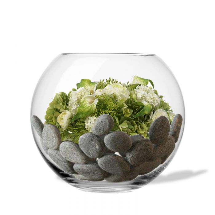 Small Medium Large Glass Flower Sweets Vase Ball Fish Bowl Wedding Centrepiece 
