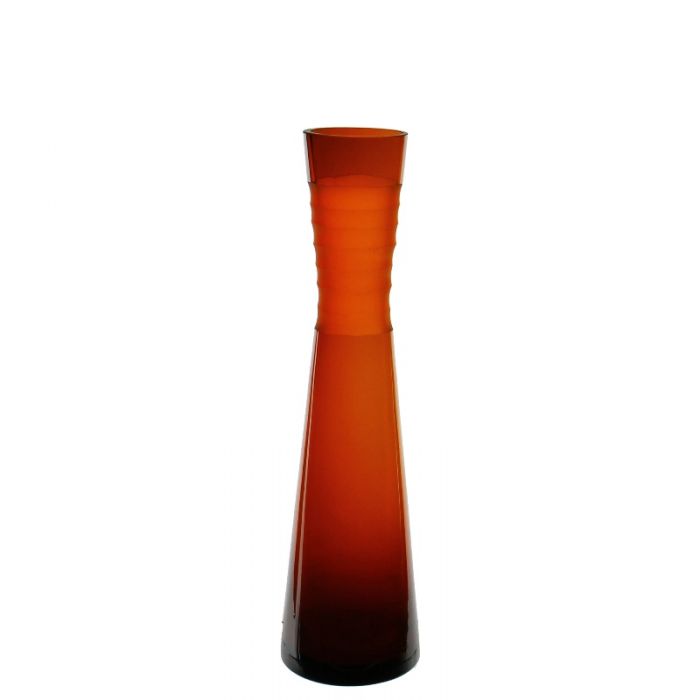 autumn orange vase