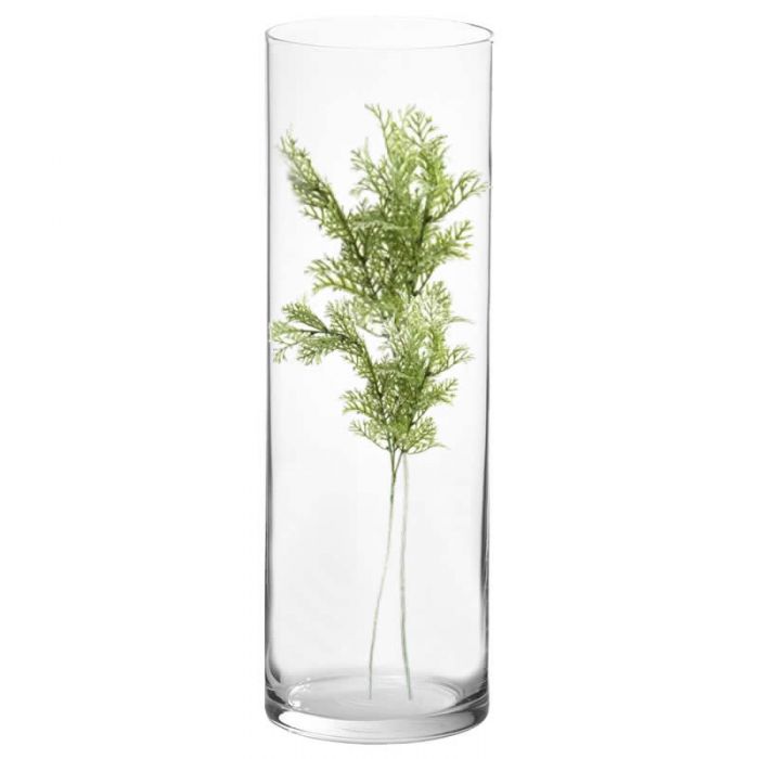 Large Clear Glass Tall Floor Standing Vase Large Glass Flower Vase 