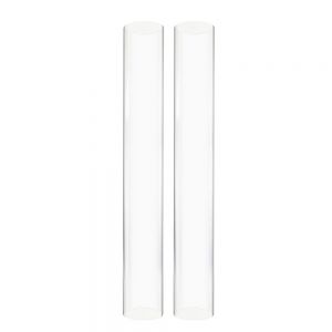 3 Wide x 12 Tall Glass Cylinder Open Both Ends Multiple Specifications TLLAMP Large Size Hurricane Candle Holder Glass Glass Lamp Shade Replacement Open Ended Hurricane